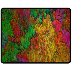 Background Color Template Abstract Fleece Blanket (medium)  by Sapixe