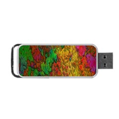 Background Color Template Abstract Portable Usb Flash (one Side) by Sapixe