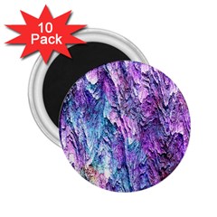 Background Peel Art Abstract 2 25  Magnets (10 Pack)  by Sapixe