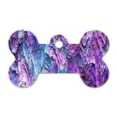 Background Peel Art Abstract Dog Tag Bone (two Sides) by Sapixe