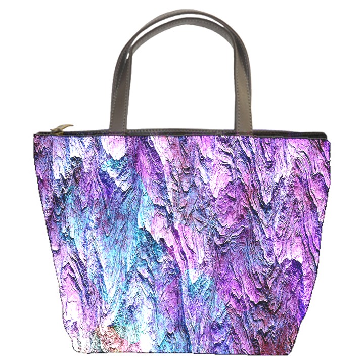 Background Peel Art Abstract Bucket Bag