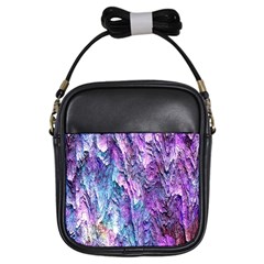 Background Peel Art Abstract Girls Sling Bag by Sapixe