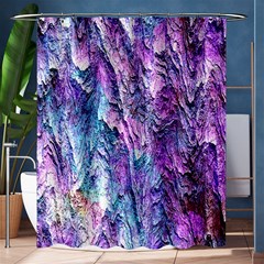 Background Peel Art Abstract Shower Curtain 60  X 72  (medium) 