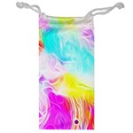 Background Drips Fluid Colorful Jewelry Bag Front