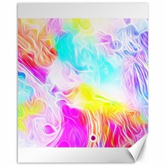 Background Drips Fluid Colorful Canvas 16  X 20  by Sapixe