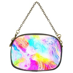 Background Drips Fluid Colorful Chain Purse (two Sides) by Sapixe