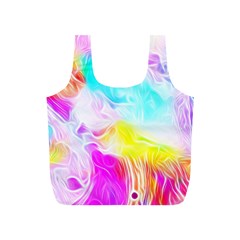 Background Drips Fluid Colorful Full Print Recycle Bag (s) by Sapixe