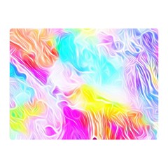 Background Drips Fluid Colorful Double Sided Flano Blanket (mini)  by Sapixe