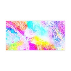 Background Drips Fluid Colorful Yoga Headband by Sapixe