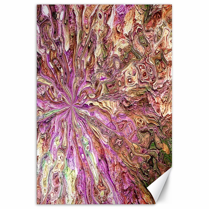 Background Swirl Art Abstract Canvas 20  x 30 