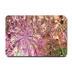 Background Swirl Art Abstract Small Doormat  by Sapixe