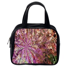 Background Swirl Art Abstract Classic Handbag (one Side) by Sapixe