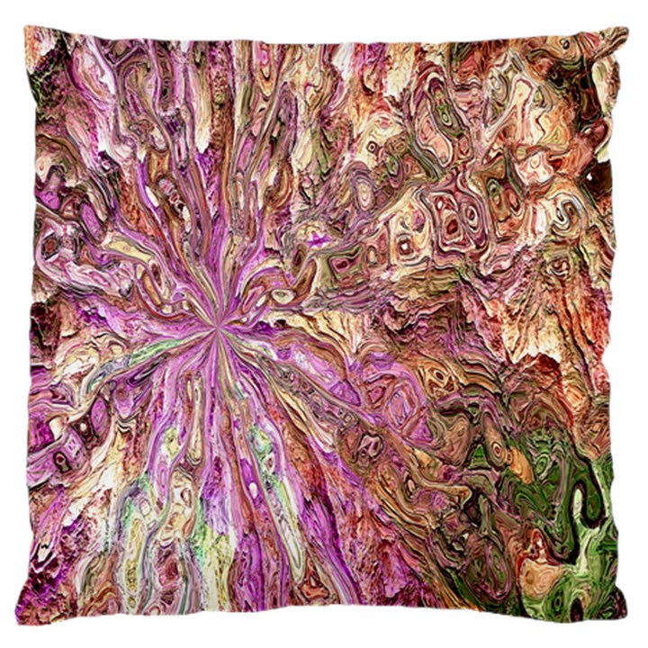 Background Swirl Art Abstract Large Cushion Case (One Side)