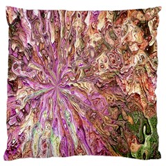 Background Swirl Art Abstract Large Flano Cushion Case (two Sides) by Sapixe