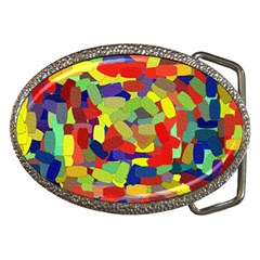 Abstract Art Structure Belt Buckles by Sapixe