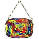 Abstract Art Structure Chain Purse (Two Sides) Front