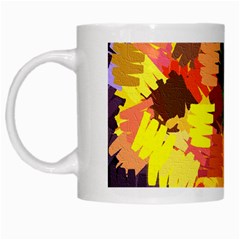 Mural Murals Graffiti Texture White Mugs by Sapixe