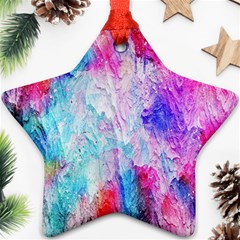 Background Art Abstract Watercolor Ornament (star) by Sapixe