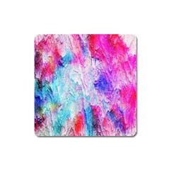 Background Art Abstract Watercolor Square Magnet by Sapixe