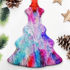 Background Art Abstract Watercolor Ornament (christmas Tree)  by Sapixe