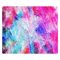 Background Art Abstract Watercolor Double Sided Flano Blanket (small)  by Sapixe