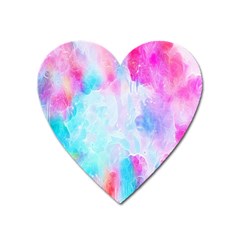 Background Drips Fluid Heart Magnet by Sapixe