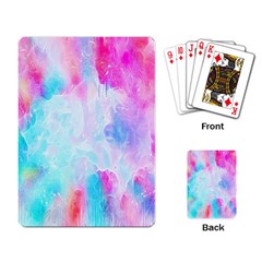 Background Drips Fluid Playing Cards Single Design by Sapixe