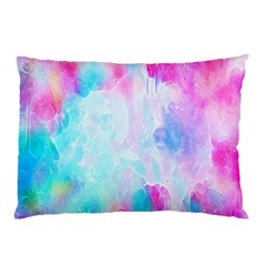 Background Drips Fluid Pillow Case by Sapixe