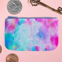 Background Drips Fluid Large Coin Purse by Sapixe