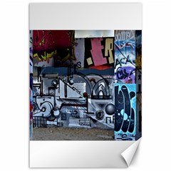 Lost Places Abandoned Train Station Canvas 12  X 18  by Sapixe