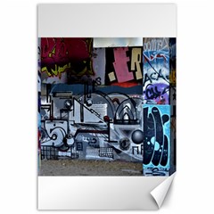 Lost Places Abandoned Train Station Canvas 24  X 36  by Sapixe