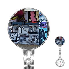 Lost Places Abandoned Train Station Stainless Steel Nurses Watch by Sapixe