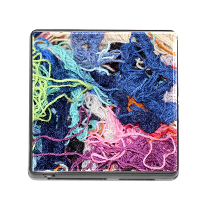 Wool Yarn Colorful Handicraft Memory Card Reader (Square 5 Slot)