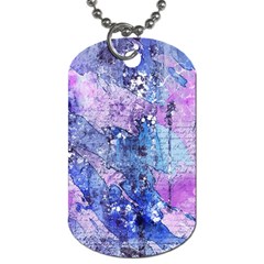 Background Art Abstract Watercolor Dog Tag (two Sides) by Sapixe