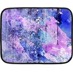 Background Art Abstract Watercolor Double Sided Fleece Blanket (Mini)  35 x27  Blanket Front