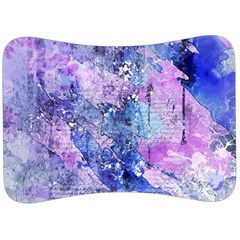 Background Art Abstract Watercolor Velour Seat Head Rest Cushion