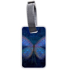 Butterfly Insect Nature Animal Luggage Tags (one Side)  by Sapixe