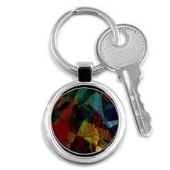 Background Color Template Abstract Key Chains (round)  by Sapixe