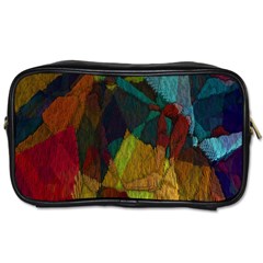 Background Color Template Abstract Toiletries Bag (one Side) by Sapixe