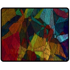 Background Color Template Abstract Fleece Blanket (medium)  by Sapixe