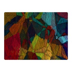 Background Color Template Abstract Double Sided Flano Blanket (mini)  by Sapixe