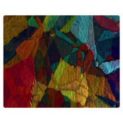 Background Color Template Abstract Double Sided Flano Blanket (medium)  by Sapixe