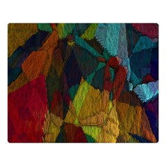 Background Color Template Abstract Double Sided Flano Blanket (large)  by Sapixe