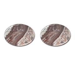 Mud Cufflinks (oval) by WILLBIRDWELL