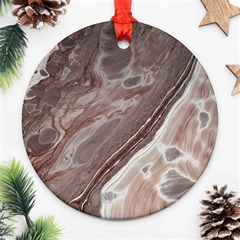 Mud Round Ornament (two Sides) by WILLBIRDWELL