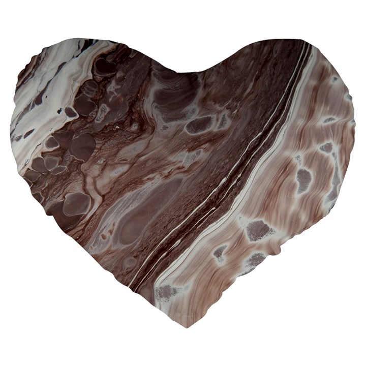 MUD Large 19  Premium Heart Shape Cushions