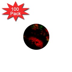 Background Art Abstract Watercolor 1  Mini Buttons (100 Pack)  by Sapixe