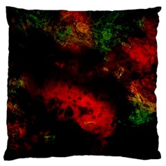 Background Art Abstract Watercolor Large Cushion Case (one Side) by Sapixe