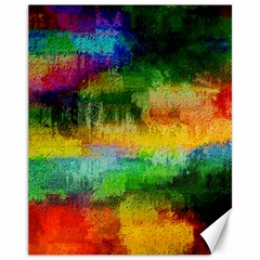 Pattern Texture Background Color Canvas 11  X 14  by Sapixe