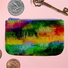 Pattern Texture Background Color Large Coin Purse by Sapixe